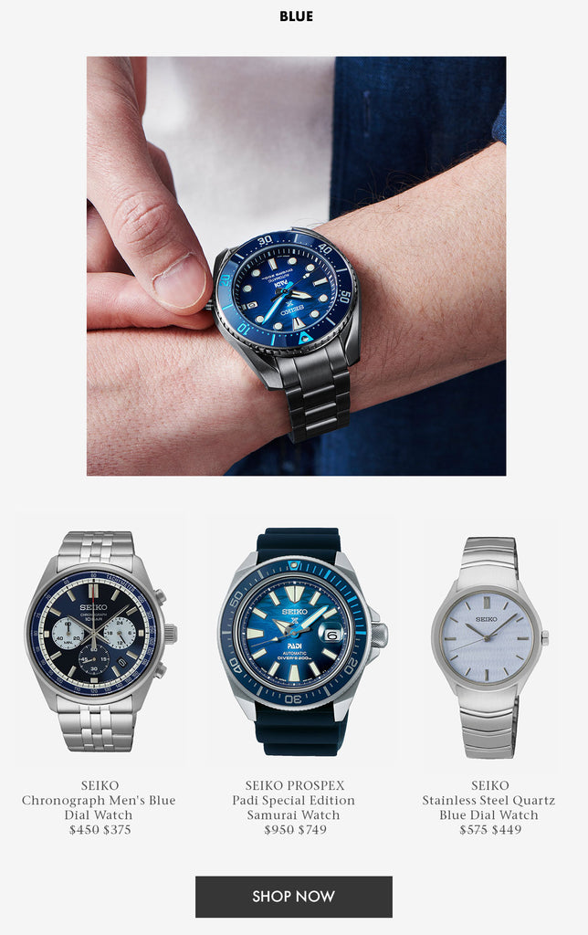 Shop Blue Dial Watches