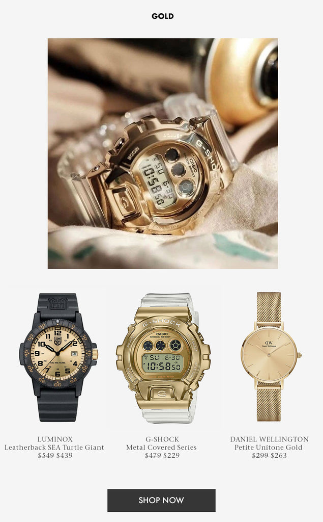 Shop Gold Dial Watches