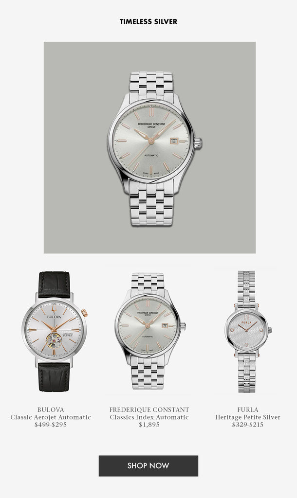 Shop Silver Dial Watches