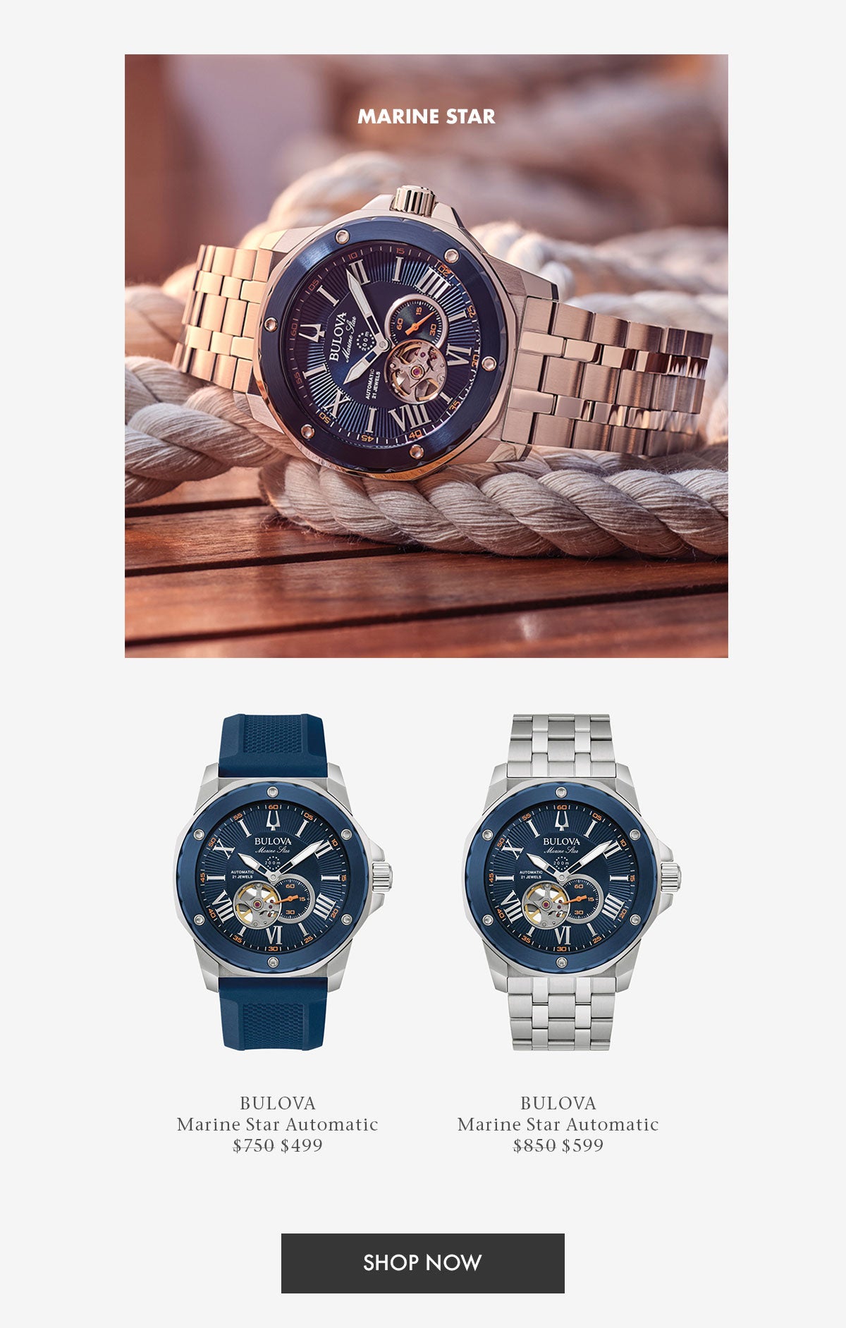 Bulova Marine Star Watches